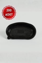 Siyah Plastik Böbrek Küveti 200 Adet
