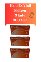 Vinil Muayene Eldiveni S Beden 3 Adet