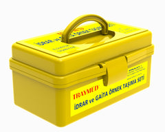 İdrar - Gaita Örnek Taşıma Çantası Küçük - Sarı