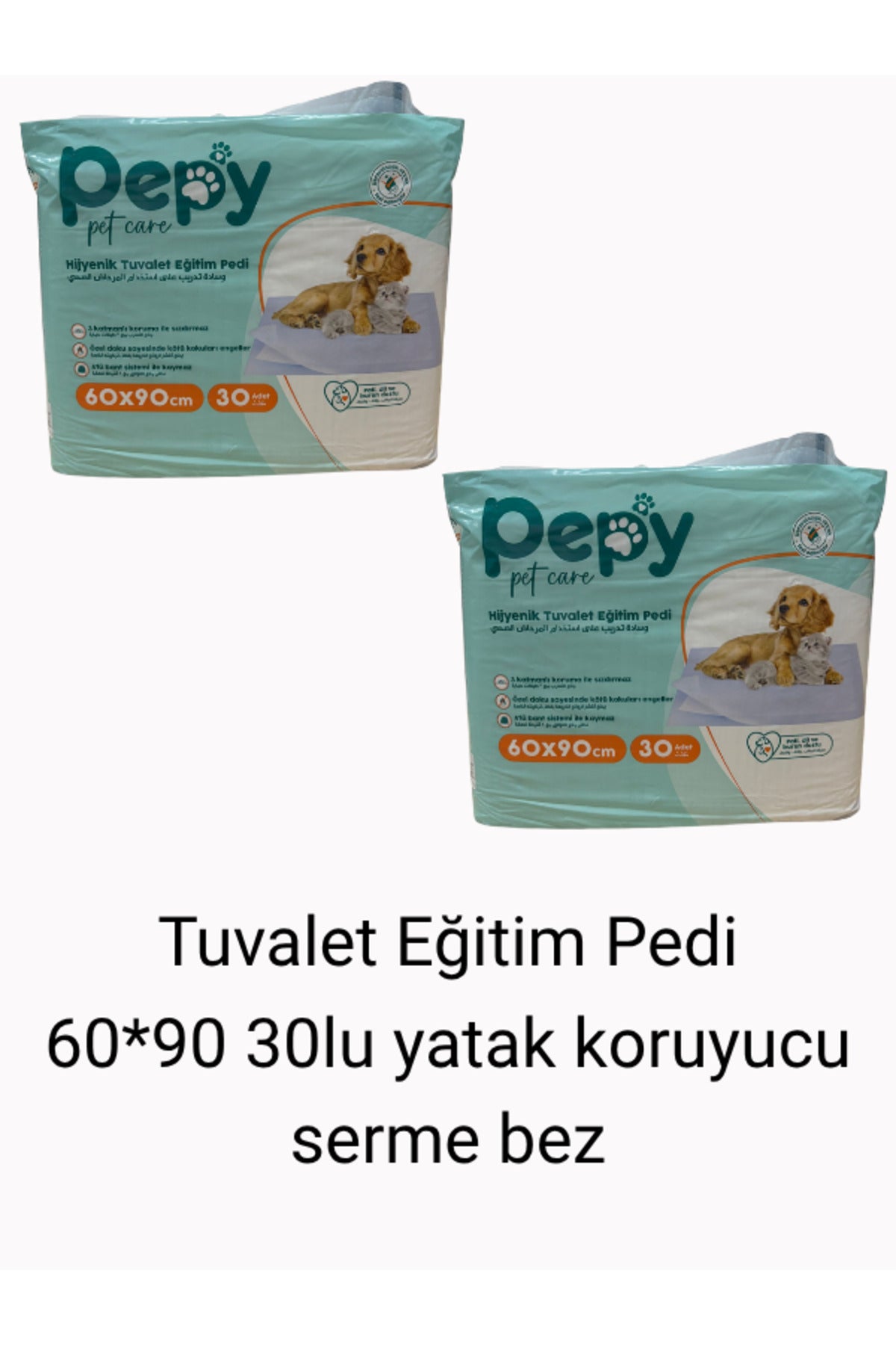 Hijyenik Tuvalet Eğitim Pedi 60*90 30lu 2Paket