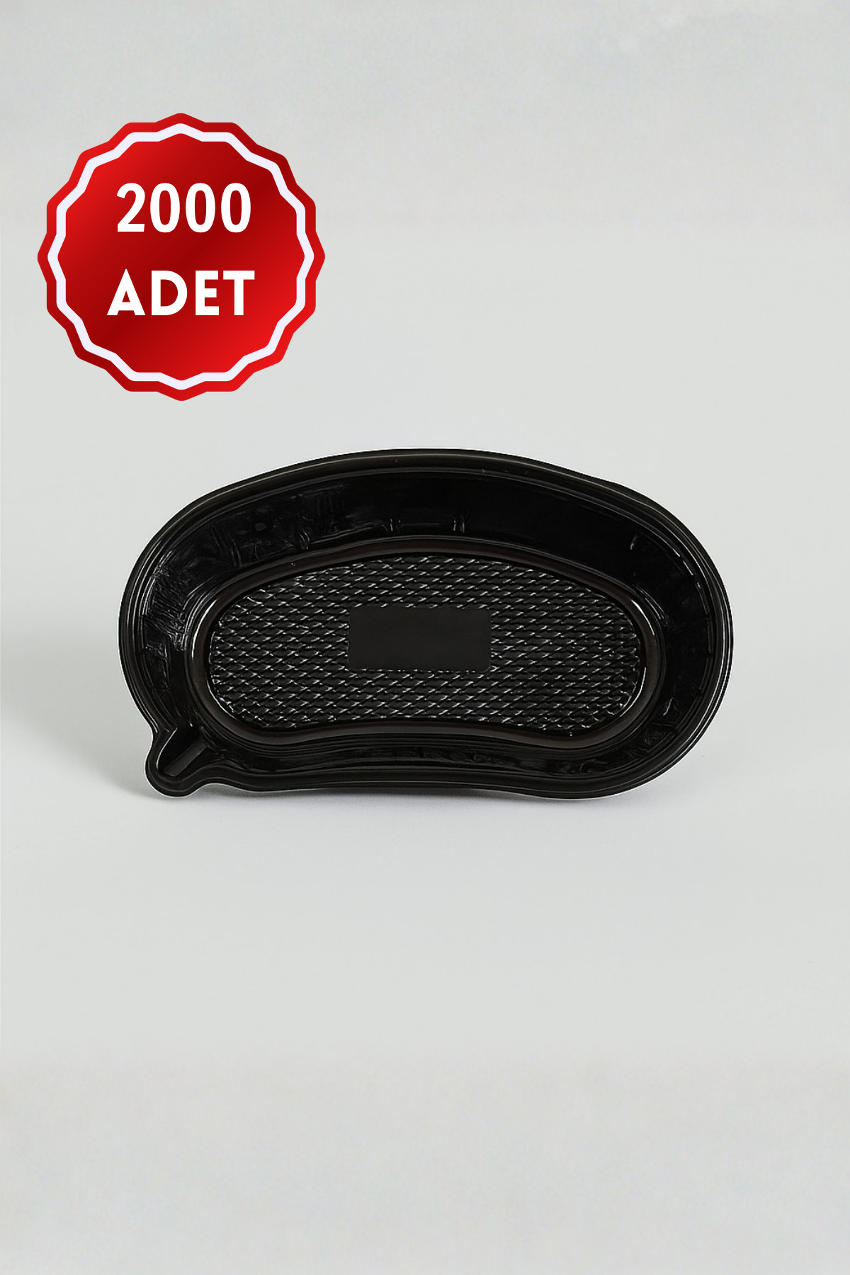 Siyah Plastik Böbrek Küveti 2000 Adet