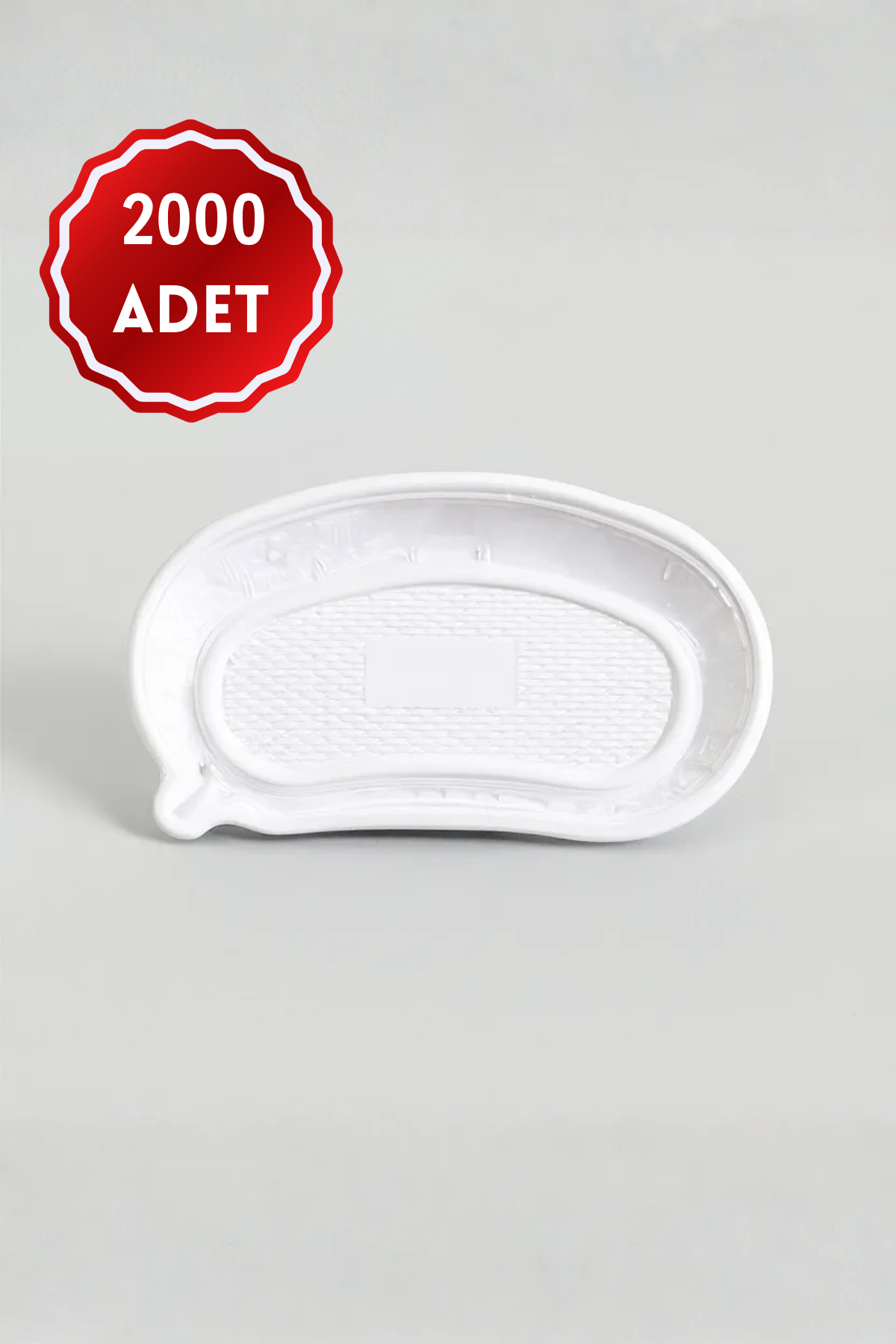 Beyaz Plastik Böbrek Küveti 2000 Adet