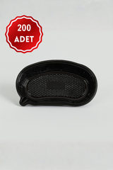 Siyah Plastik Böbrek Küveti 200 Adet