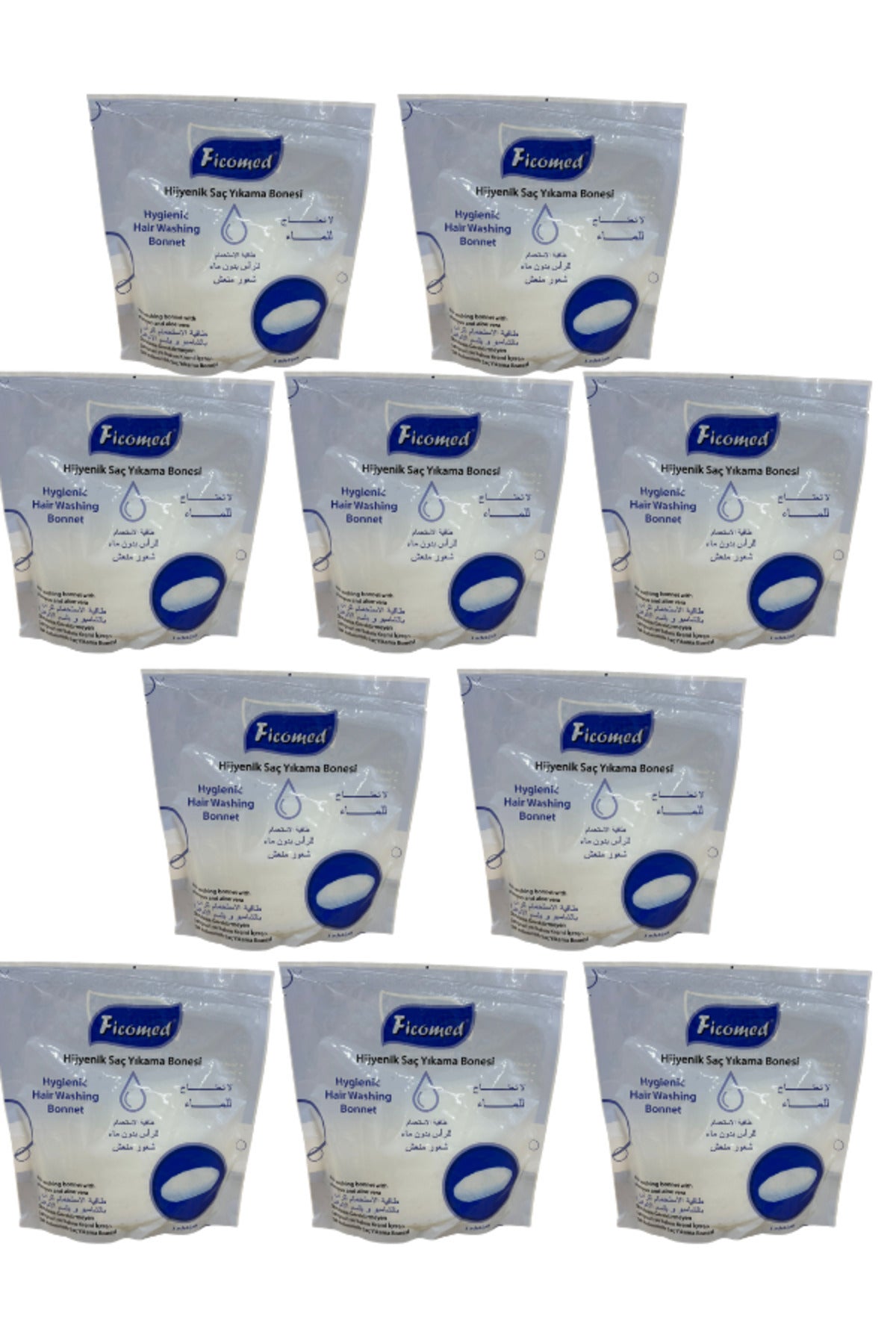 Saç Yıkama Bonesi 10'lu