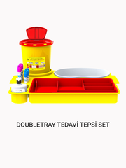 Doubletray Tedavi Tepsi Set