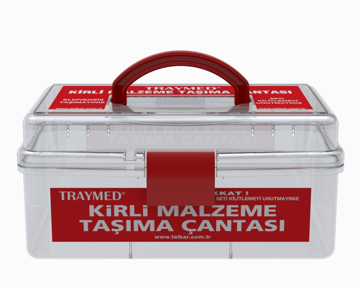 Kirli Malzeme Taşıma Çantası Küçük - Şeffaf