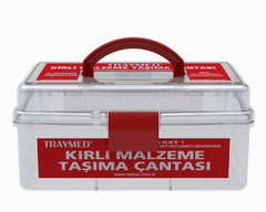 Kirli Malzeme Taşıma Çantası Küçük - Şeffaf